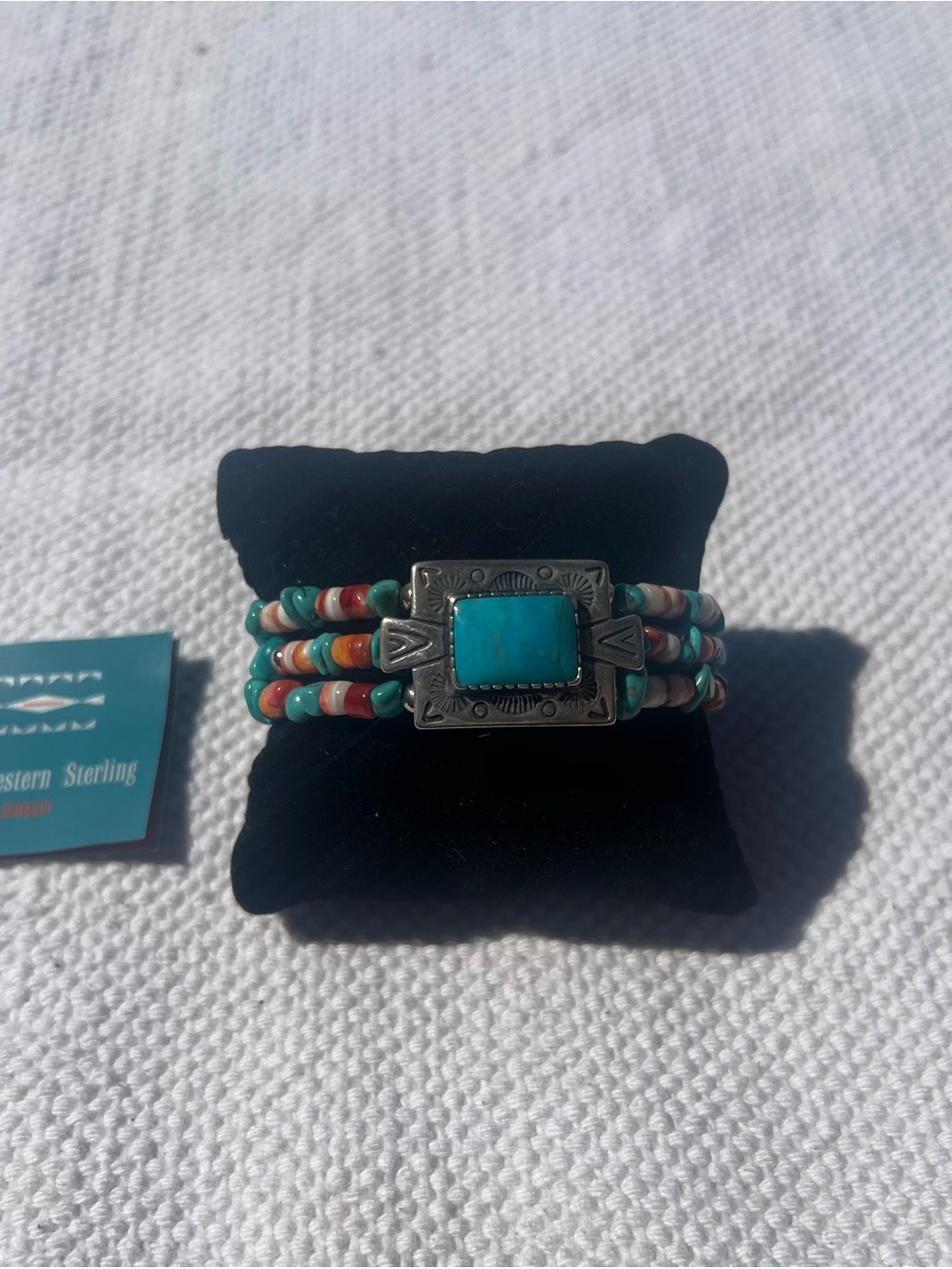 QVC Southwestern Sterling Silver Bracelet